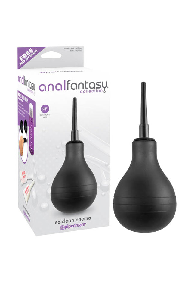 Anal Fantasy Collection EZ-Clean Enema - Black Enema