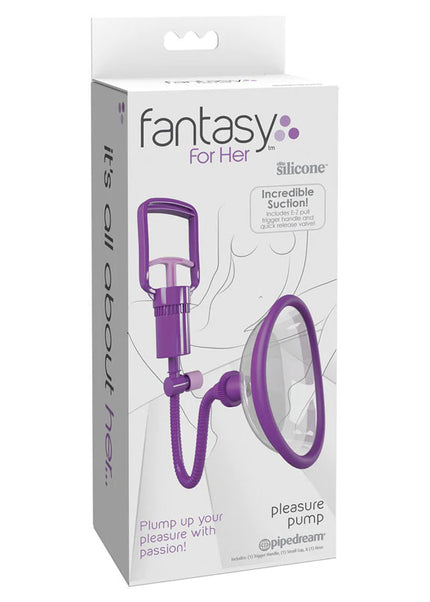 Fantasy For Her Pleasure Pump - Purple Vagina Pump