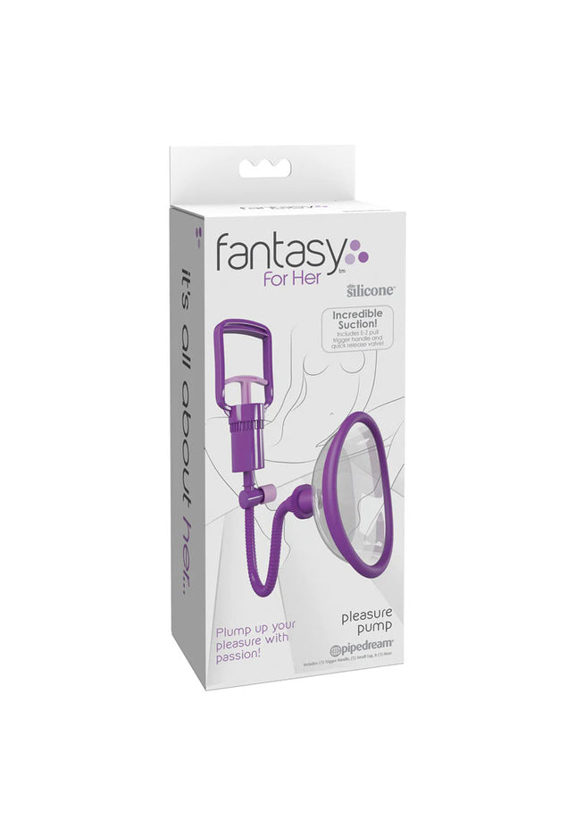 Fantasy For Her Pleasure Pump - Purple Vagina Pump