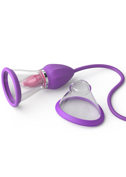 Fantasy For Her Her Ultimate Pleasure Max - Purple USB Rechargeable Vibrator with Flicking Stimulator
