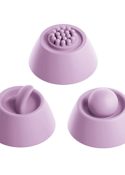 Fantasy For Her G-Touch Pulse Pro - Purple - Purple 23.4 cm USB Rechargeable Rabbit Vibrator with Flicking Shaft and Tip