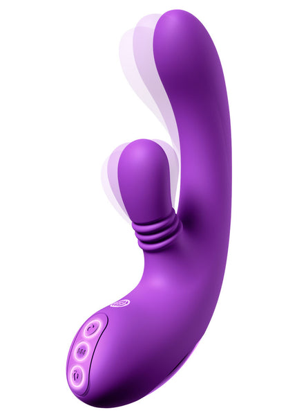 Fantasy For Her intiMotion G-Pro - Purple - Purple 21.2 cm USB Rechargeable Rabbit Vibrator