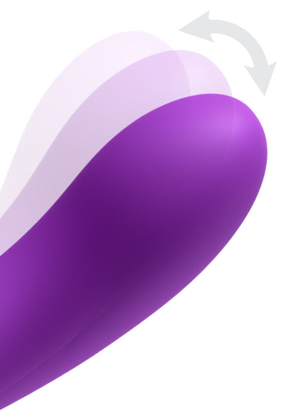 Fantasy For Her intiMotion G-Pro - Purple - Purple 21.2 cm USB Rechargeable Rabbit Vibrator