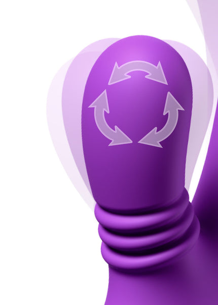 Fantasy For Her intiMotion G-Pro - Purple - Purple 21.2 cm USB Rechargeable Rabbit Vibrator