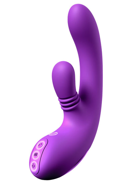 Fantasy For Her intiMotion G-Pro - Purple - Purple 21.2 cm USB Rechargeable Rabbit Vibrator