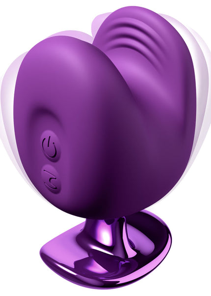 Fantasy For Her Luv Bites - Purple - Purple USB Rechargeable Vibrating & Biting Stimulator