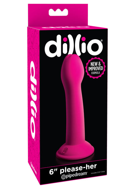 Dillio 6'' Please-Her - Pink 15.2 cm Dong