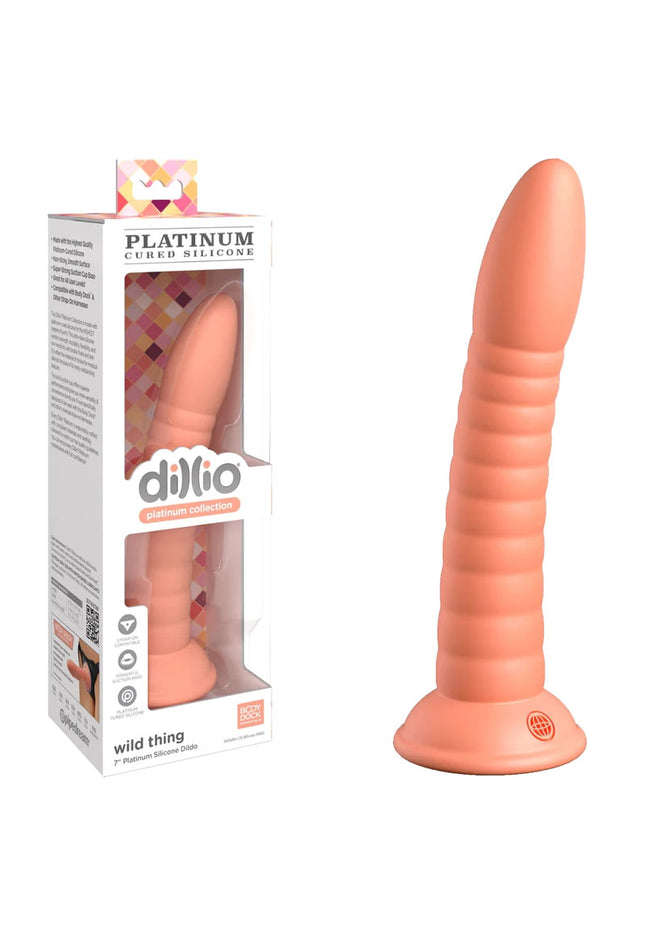 Dillio Platinum Wild Thing - Peach - Peach 17.8 cm (7'') Dong