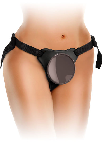 King Cock Elite Ultimate Vibrating Silicone Body Dock Kit - Body Dock Strap-On Harness with 17.8 cm Vibrating Dong & Vibrating Balls