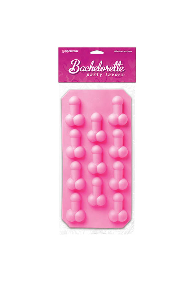 Bachelorette Party Favors Silicone Penis Ice Tray - Pink Silicone Ice Tray