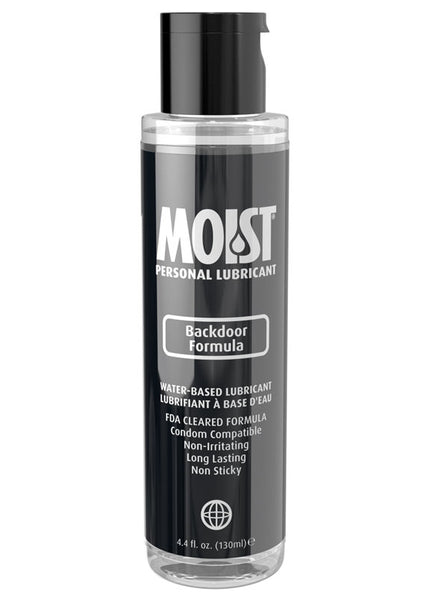 Moist Backdoor Formula - Water Based Anal Lubricant - 130 ml Bottle