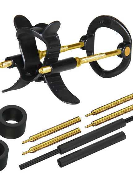 LuvPump Max Fit Luxury Penis Extender - Black - Black Penis Extender Kit