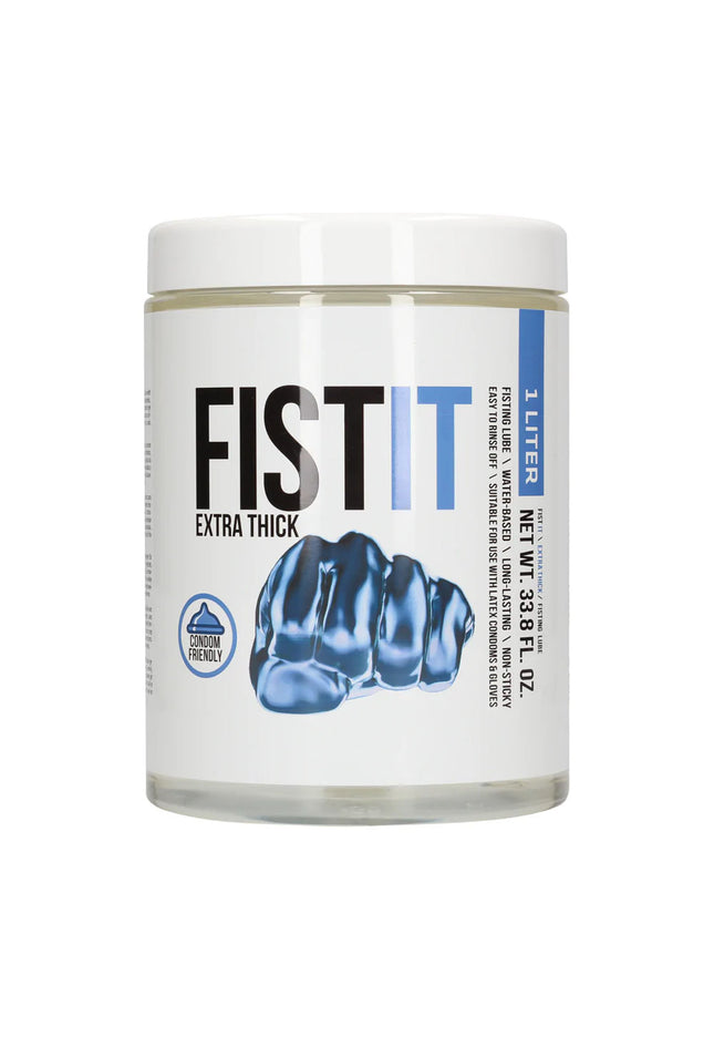Pharmquests Fist-It Extra Thick - Thick Water Based Lubricant - 1000 ml Tub
