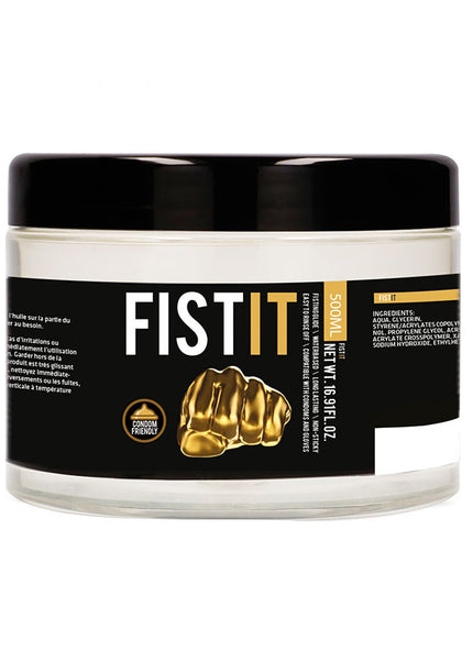Pharmquests Fist-It - Water Based Lubricant - 500 ml Tub