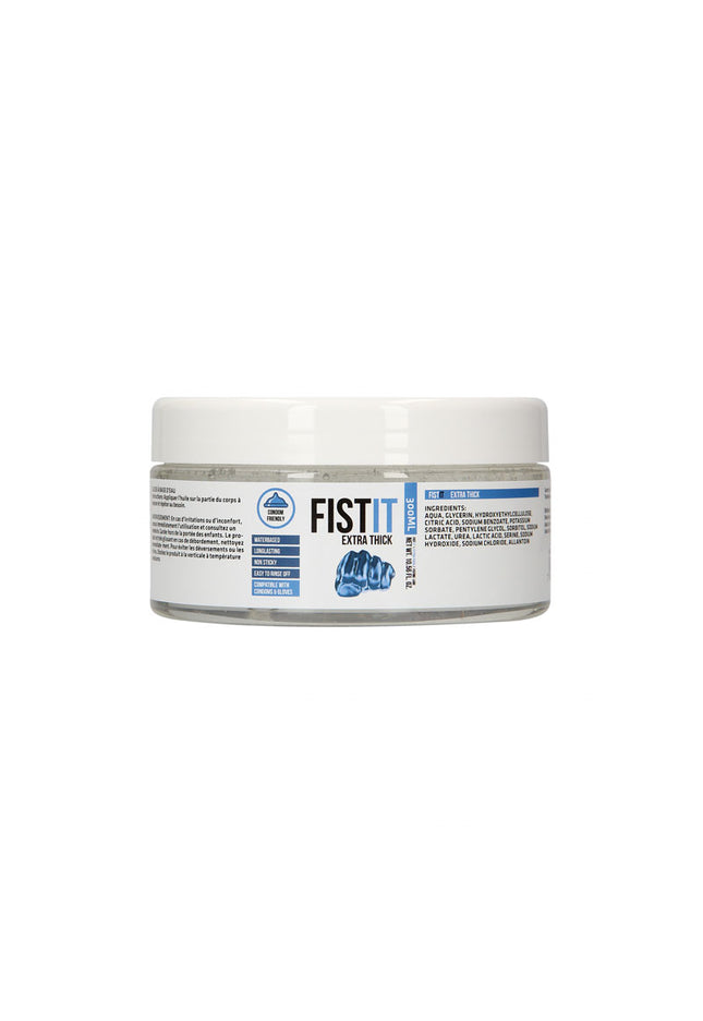 PHARMQUESTS Fist-It Extra Thick - 300ml - Thick Water Based Lubricant - 300 ml Tub