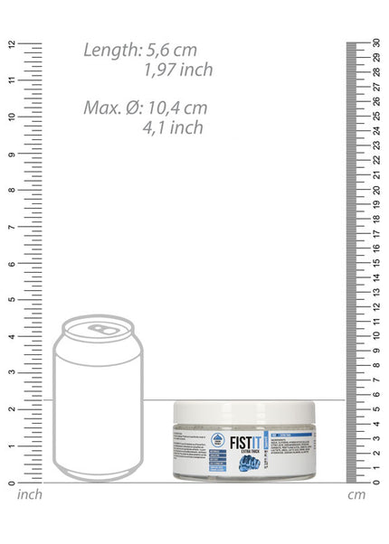 PHARMQUESTS Fist-It Extra Thick - 300ml - Thick Water Based Lubricant - 300 ml Tub