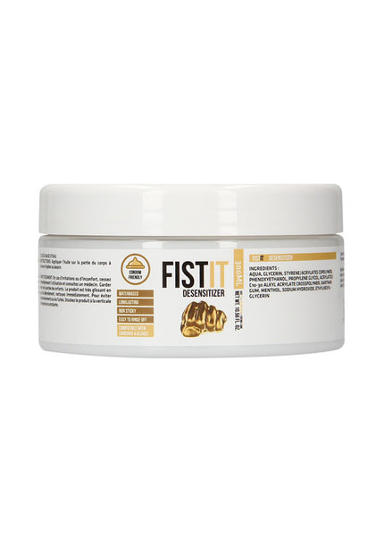 PHARMQUESTS Fist-It Numbing - 300 ml - Water Based Numbing Lubricant - 300 ml Tub