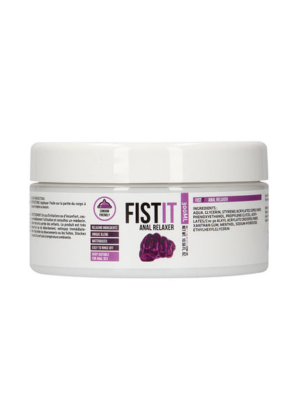PHARMQUESTS Fist-It Anal Relaxer - 300ml - Water Based Relaxing Lubricant - 300 ml Tub