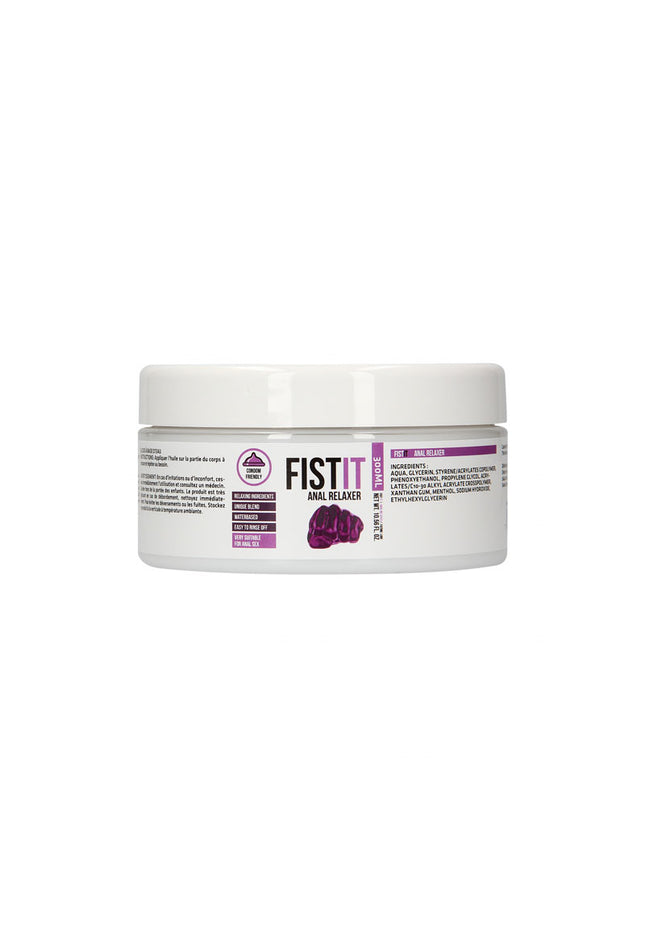 PHARMQUESTS Fist-It Anal Relaxer - 300ml - Water Based Relaxing Lubricant - 300 ml Tub