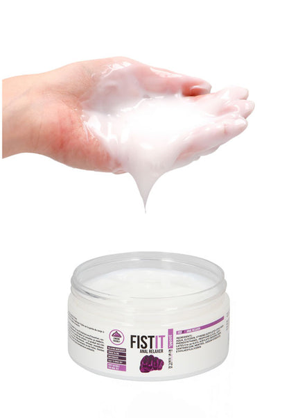 PHARMQUESTS Fist-It Anal Relaxer - 300ml - Water Based Relaxing Lubricant - 300 ml Tub