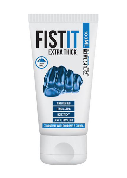 PHARMQUESTS Fist-It Extra Thick - 100ml - Thick Water Based Lubricant - 100 ml Tube