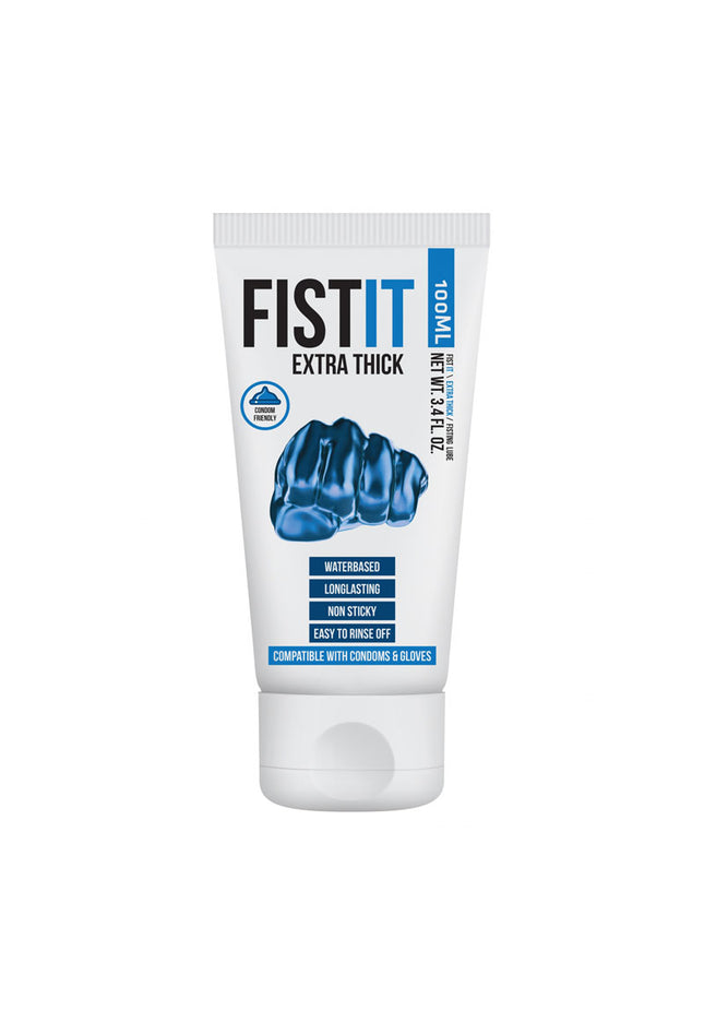 PHARMQUESTS Fist-It Extra Thick - 100ml - Thick Water Based Lubricant - 100 ml Tube