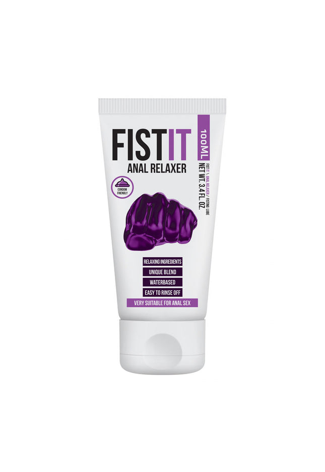 PHARMQUESTS Fist-It Anal Relaxer - 100ml - Water Based Relaxing Lubricant - 100 ml Tube
