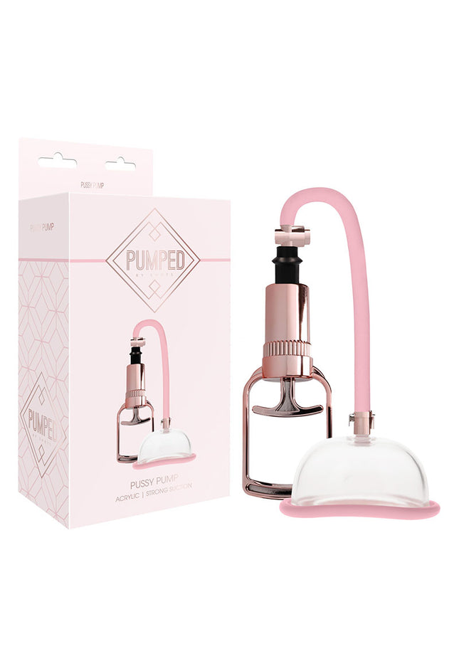 Pumped Pussy Pump - Rose Pink Vagina Pump