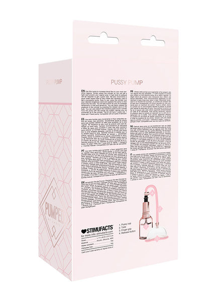 Pumped Pussy Pump - Rose Pink Vagina Pump