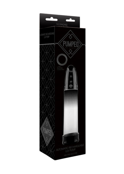 Pumped Automatic Rechargeable Luv Pump - Black USB Rechargeable Powered Penis Pump
