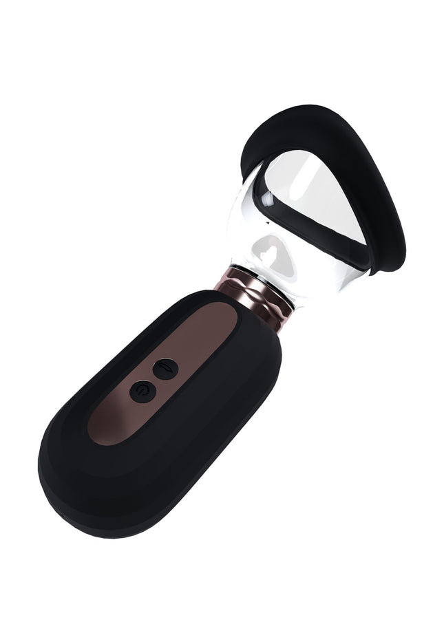 PUMPED Dazzling Auto Ladies Pump - Black - Black USB Rechargeable Ladies Pump