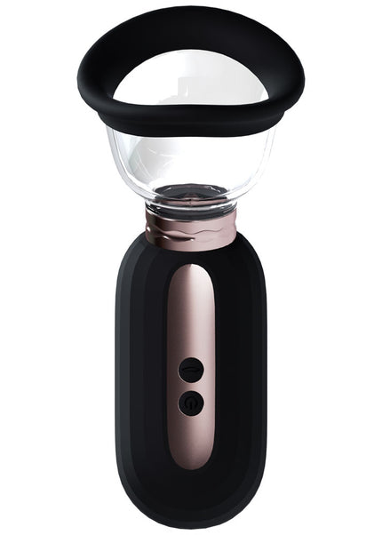 PUMPED Dazzling Auto Ladies Pump - Black - Black USB Rechargeable Ladies Pump