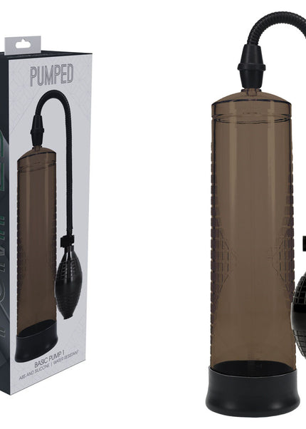 PUMPED Basic Pump 1 - Black - Black Penis Pump