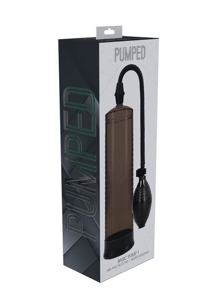 PUMPED Basic Pump 1 - Black - Black Penis Pump