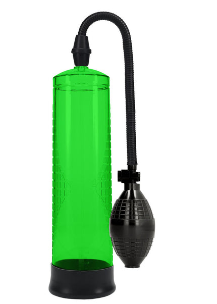 PUMPED Basic Pump 1 - Green - Green Penis Pump