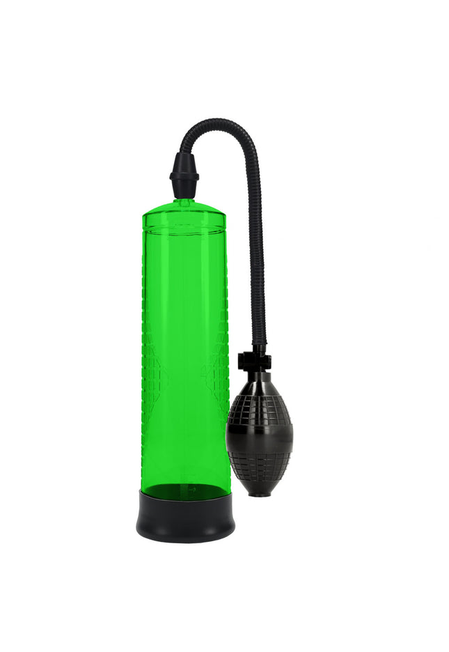 PUMPED Basic Pump 1 - Green - Green Penis Pump