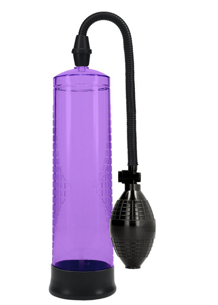 PUMPED Basic Pump 1 - Purple - Purple Penis Pump