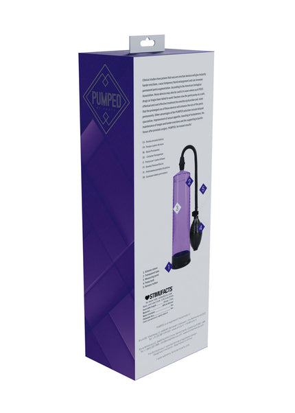 PUMPED Basic Pump 1 - Purple - Purple Penis Pump
