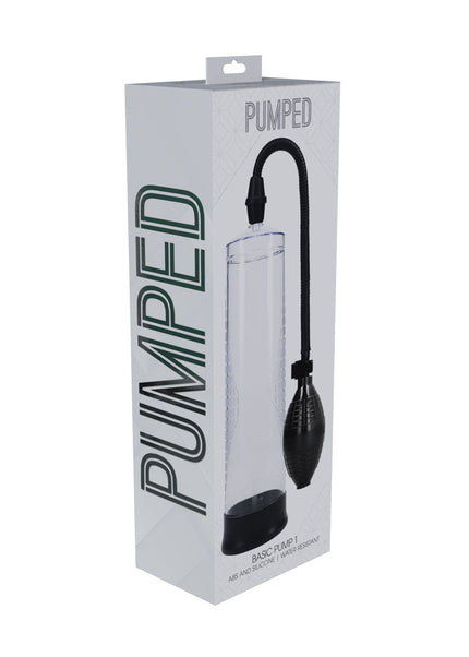PUMPED Basic Pump 1 - Transparent - Clear Penis Pump