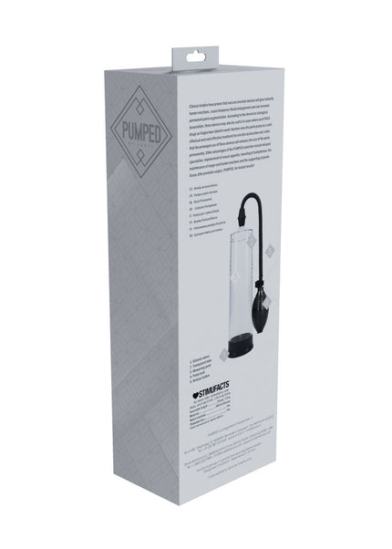 PUMPED Basic Pump 1 - Transparent - Clear Penis Pump