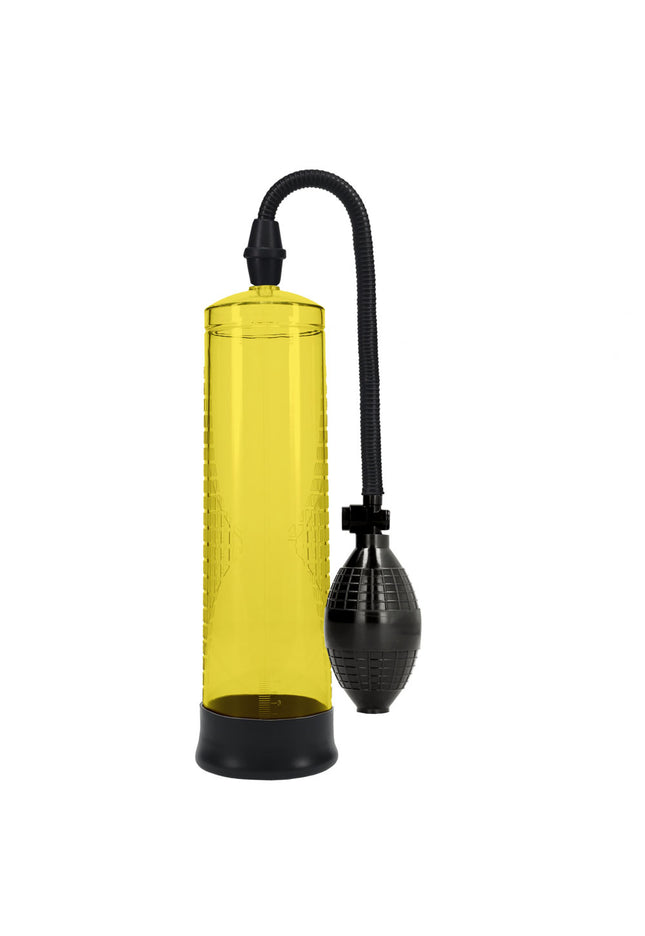 PUMPED Basic Pump 1 - Yellow - Yellow Penis Pump