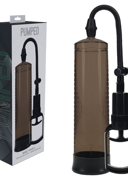 PUMPED Basic Pump 2 - Black - Black Penis Pump