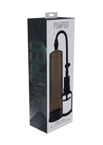 PUMPED Basic Pump 2 - Black - Black Penis Pump