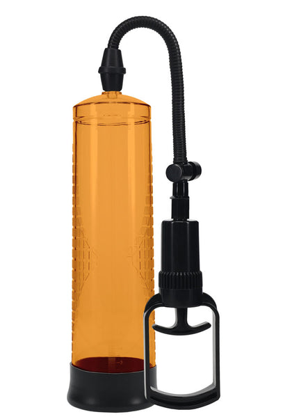 PUMPED Basic Pump 2 - Orange - Orange Penis Pump