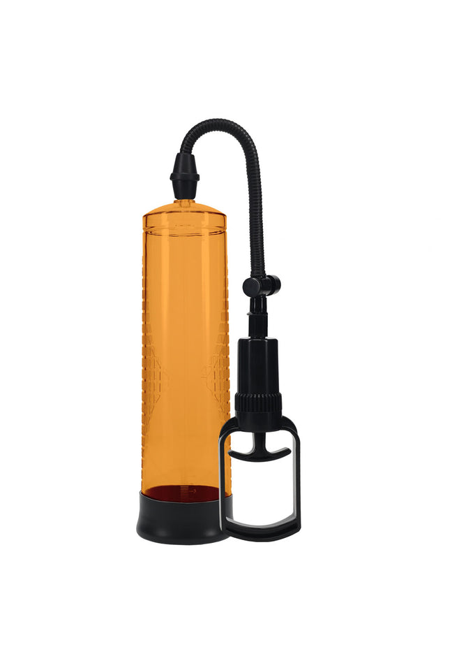 PUMPED Basic Pump 2 - Orange - Orange Penis Pump