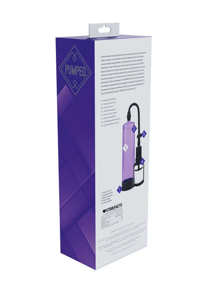 PUMPED Basic Pump 2 - Purple - Purple Penis Pump