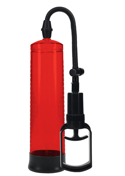 PUMPED Basic Pump 2 - Red - Red Penis Pump