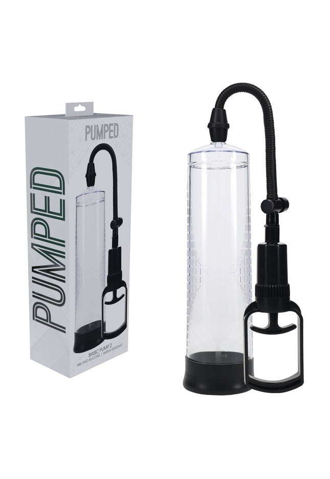 PUMPED Basic Pump 2 - Transparent - Clear Penis Pump