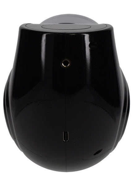 PUMPED Strokemate - Black/Clear USB Rechargeable Sucking Rotating and Thrusting Auto Masturbator