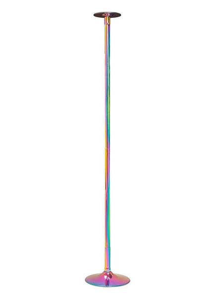 Power Pole Pro - Rainbow - Rainbow Chrome Dance Pole Kit